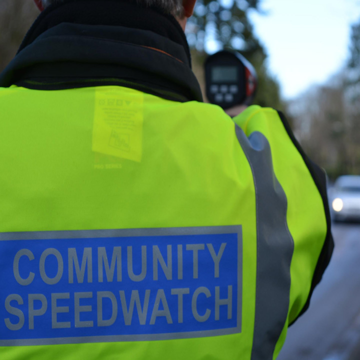 Community Speedwatch member