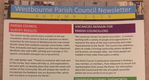 Latest Parish Council newsletter