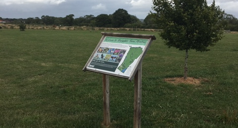 Interpretation board