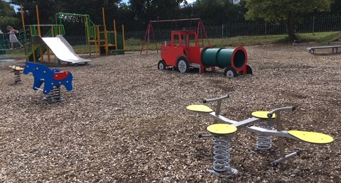 New play equipment